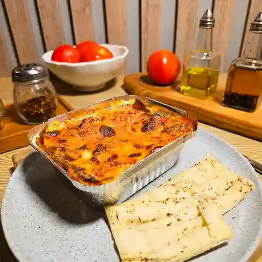 Lasagna Doble de Carne