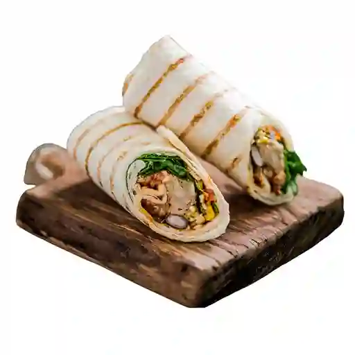 Wrap de Pollo y Champiñones