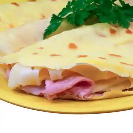 Crepe de Pollo con Champiñones