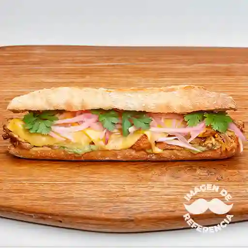 Sándwich de Salmón y Aguacate	