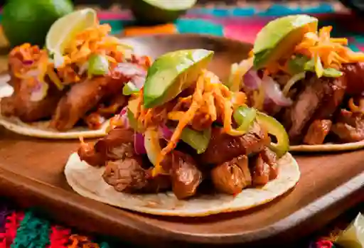 Tacos de Chicharrón X3 Und