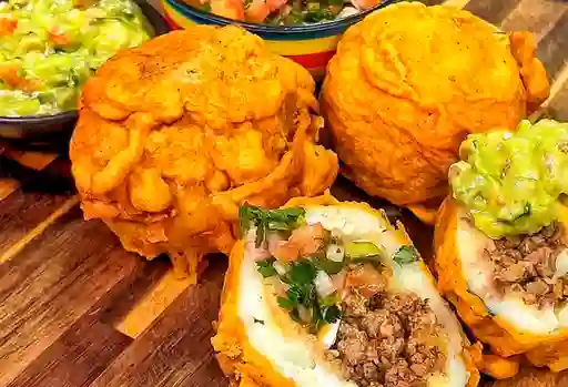 Papa Rellena de Carne