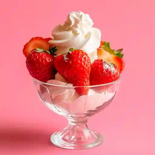 Fresas con Crema