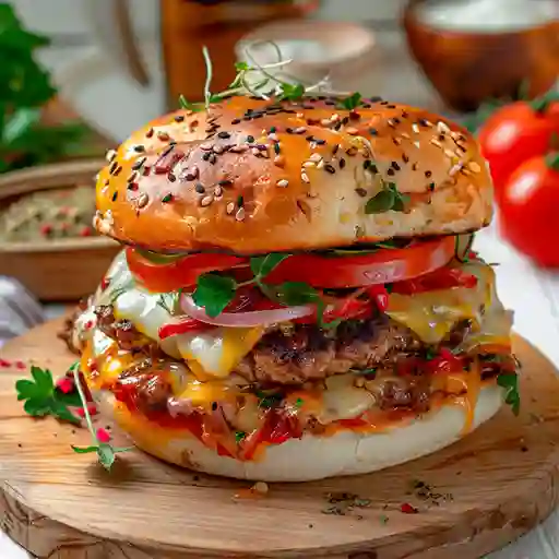 Hamburguesa la Granjera