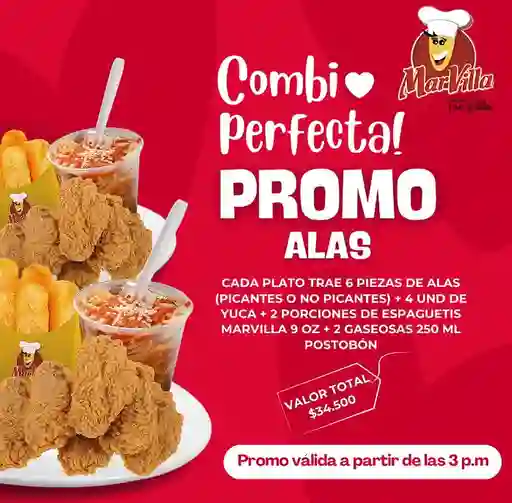 Combo Promo Alas