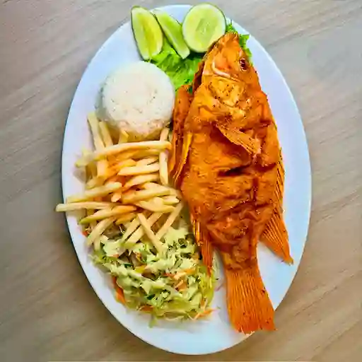 Mojarra frita especial