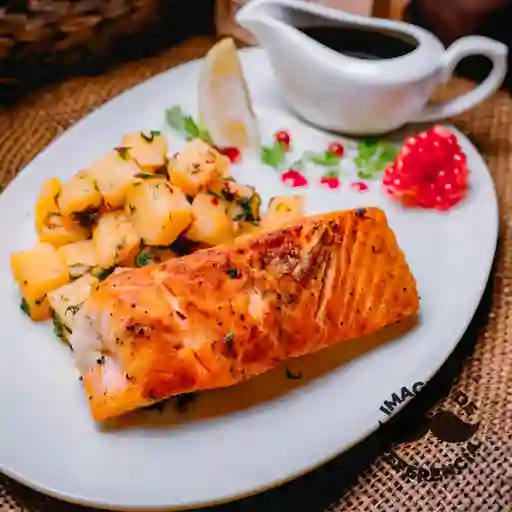 Salmón a la Plancha