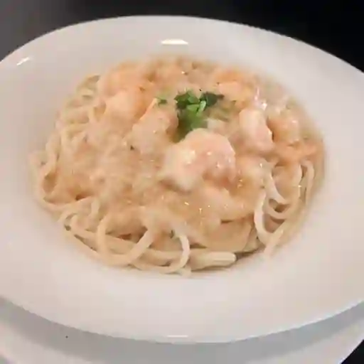 Pastas con Camarones