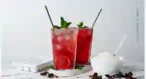 Soda de Frutos Rojos