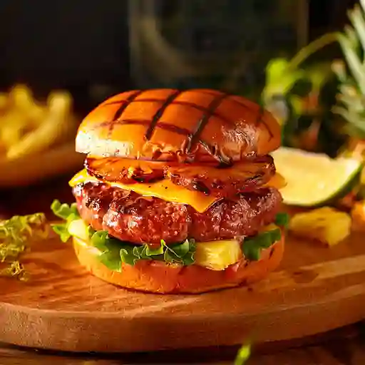 Hamburguesa Hawaiana