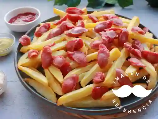 Combo Salchipapas la Envidiosa +Cocacola S/az 500ml