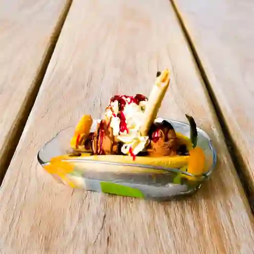 Banana Split Sencilla