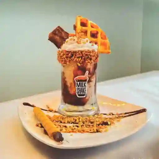 Malteada Waffle