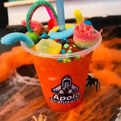 Granizado con Alcohol Mora Azul