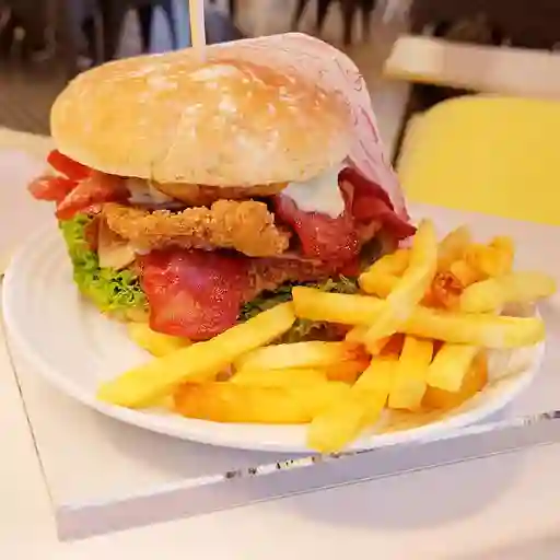 Combo Hamburguesa de Pollo