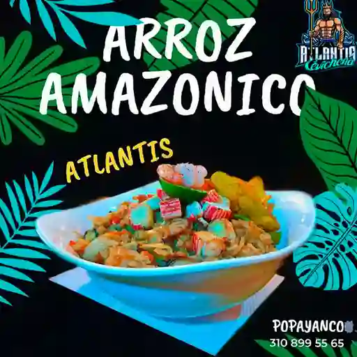 Combo Arroz Amazonico Ceviche Base Cremosa