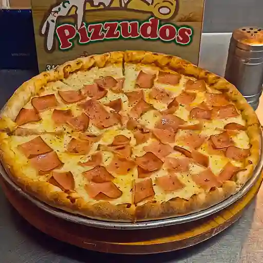 Pizza de Jamón con Queso Mediana