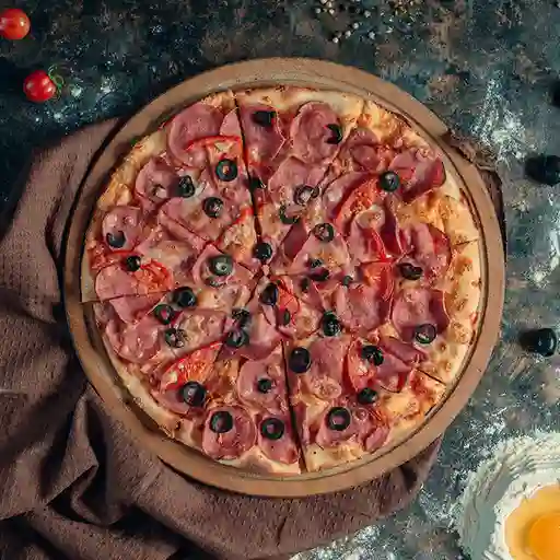 Pizza de Salami Pepperoni Familiar