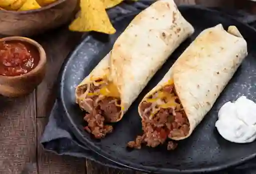 Burros Bistec Orden de 3