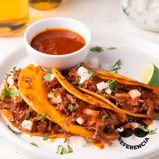 Tacos Dorado de Birria Orden de 3