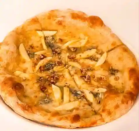 Pizza de Queso Azul, Manzana y Nueces