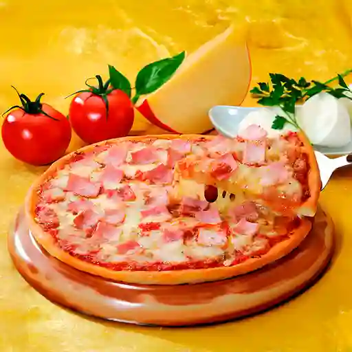 Pizza Jamón y Queso