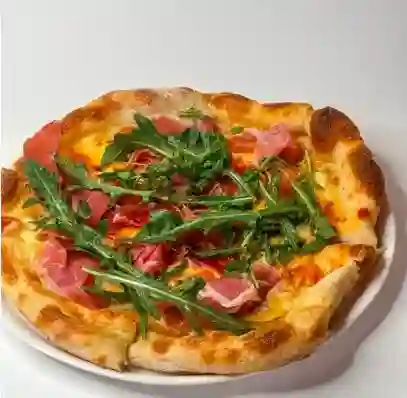 Pizza de Prosciutto y Rugula