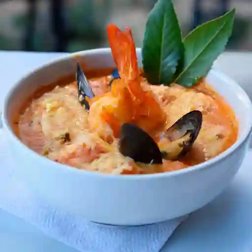 Cazuela Mariscos Gratinados