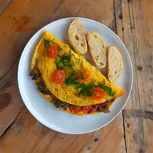 Omelette Provenzal de Vegetales