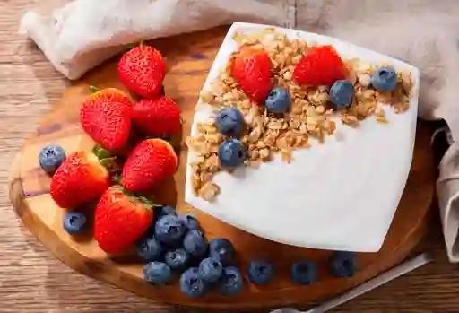 Plato de Yogurt Griego