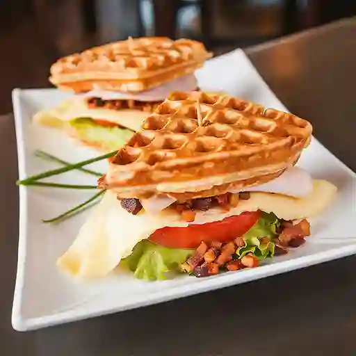 Sándwich de Wafle Salado