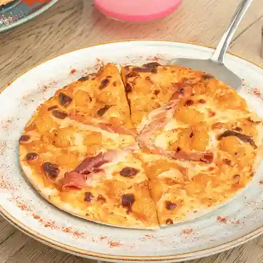 Pizza de Prosciutto Hawaiano Personal