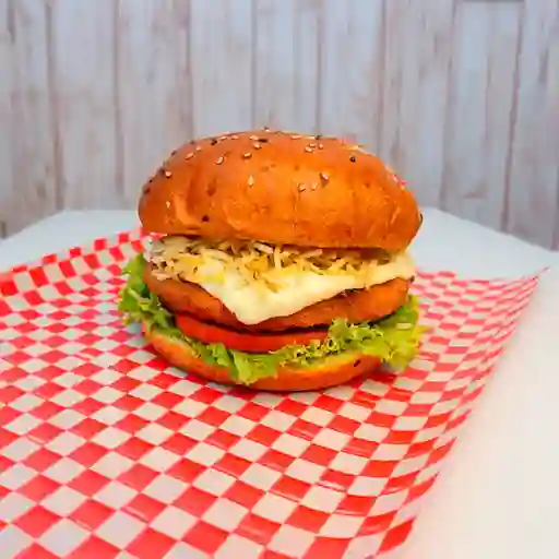 Hamburguesa Pollo Apanado