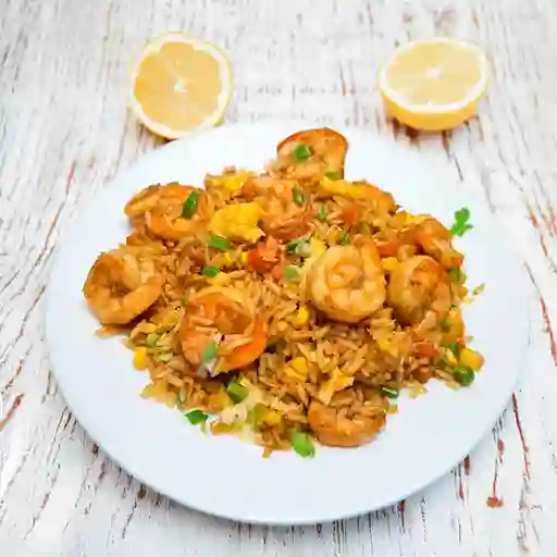 Arroz Chino con Camarón