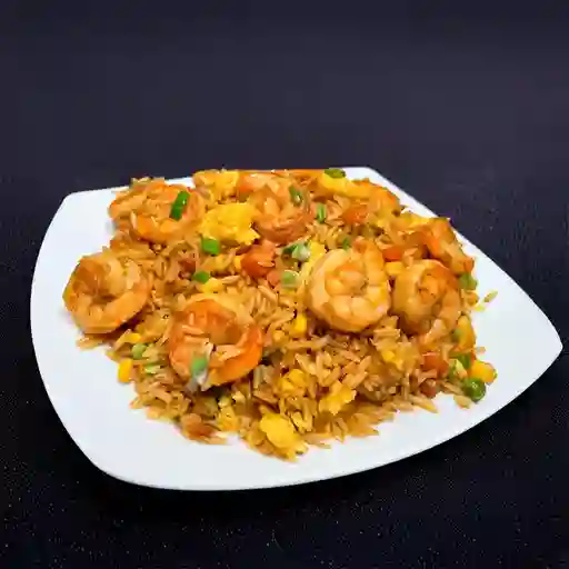 Arroz con Camarón Fresco