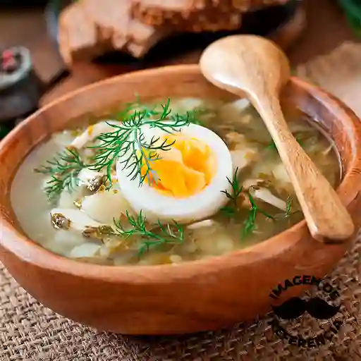 Caldo de huevo