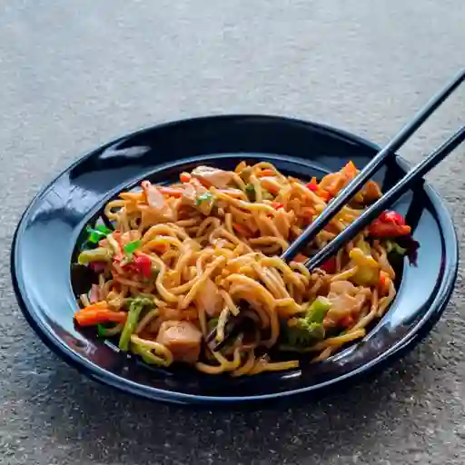 1/4 Caja de Spaguettis Solo con Pollo