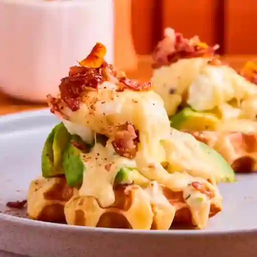 Waffle Bono con Tocineta