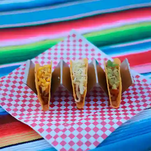 Combo Tacos Crujientes X 3 Ármalos a Tu Gusto