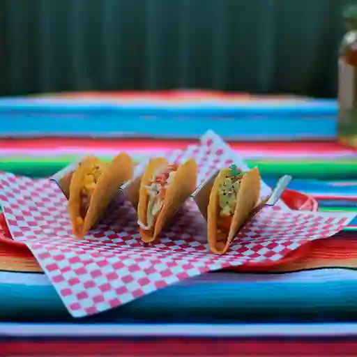 Combo Tacos Crujientes X 3 y Bebida