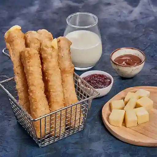6 Tequeños + 1 Coca Cola