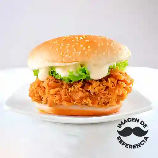 Hamburguesa Pollo Apanado