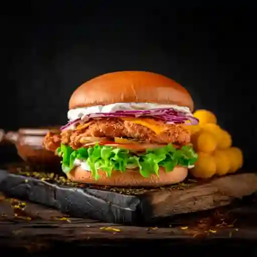 Hamburguesa de Pollo