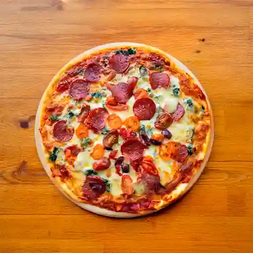 Pizza de Chorizo y Tomate Grande