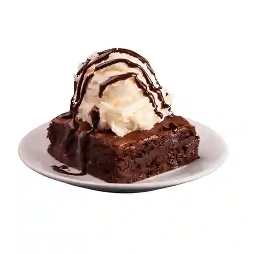 Brownie con Helado