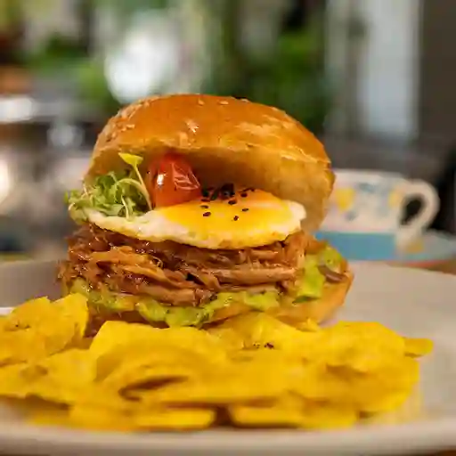 Brioche de Pulled Pork