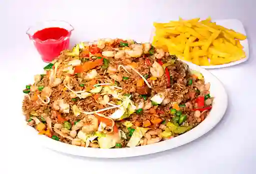 Arroz Chino con Papas 5 Personas