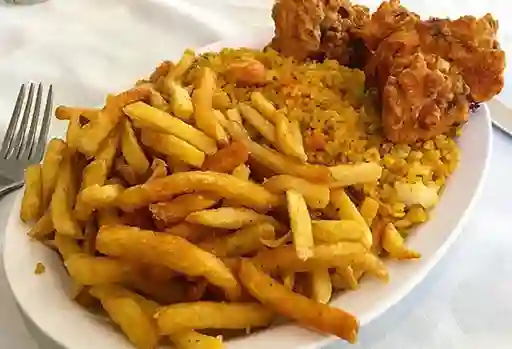 Combo Arroz Chino Pollo Apanado para 3