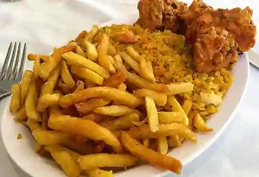 Combo Arroz Chino Pollo Apanado para 4