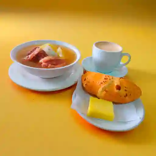 Combo de Caldo de Costilla